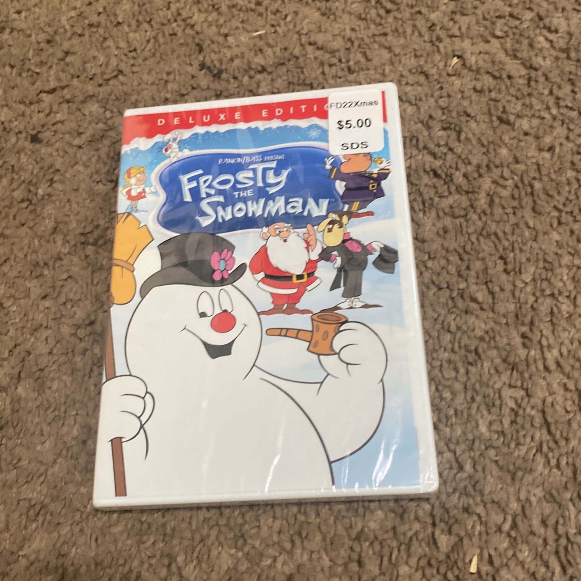 Sealed Frosty The Snowman Dvd