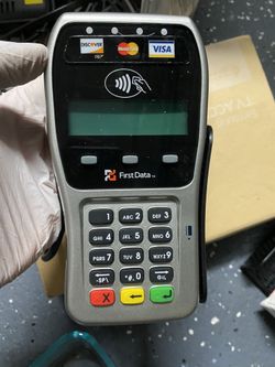 4 credit card processing machines with pin pad