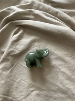 Handcrafted Jade Elephant 