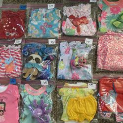 $2 & $3 Doll Nightgowns & Pajamas For American Girl & Other 18” Dolls & 