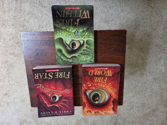 The Last Dragon Chronicles 3-Book Paperback Lot by Chris d'Lacey (Scholastic)