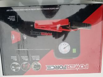 Power Force car jumper and compact air compressor