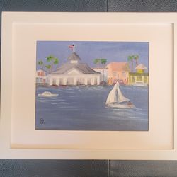 Sailboat print