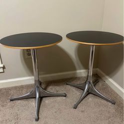 Herman Miller Nelson Pedestal Tables 