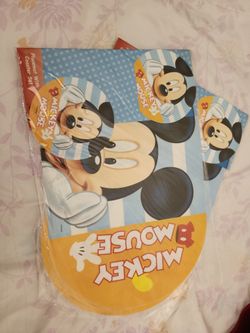 Mickey Mouse Placemat And Coaster Set