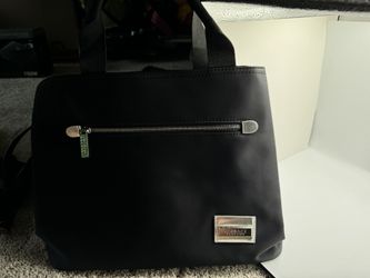 Versace Black and Silver Tote SHOPPER Shoulder Hand Bag