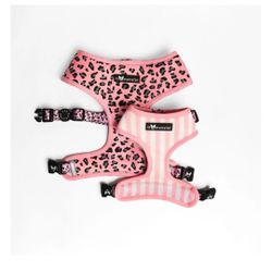 Pink Leopard Dog/cat Harness