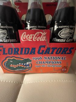 Coca Cola Florida Gators 6pk Of COKE 