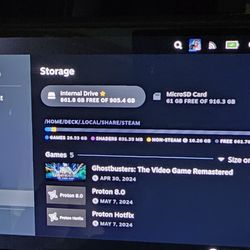 Steam Deck Oled 1tb Ssd And 1tb Sd Card