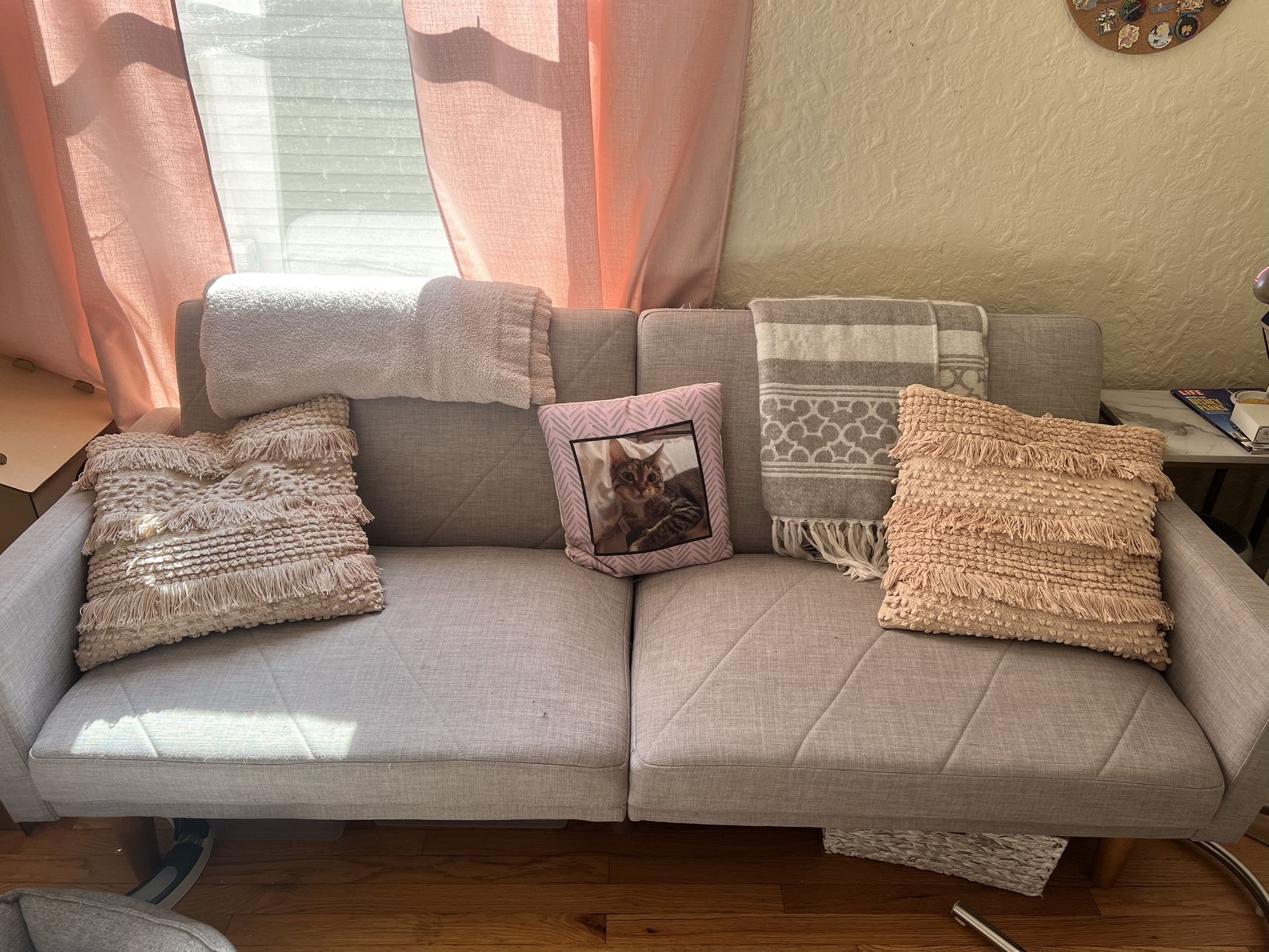 Grey Futon
