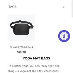 Gaiam Sidekick Waist Bag