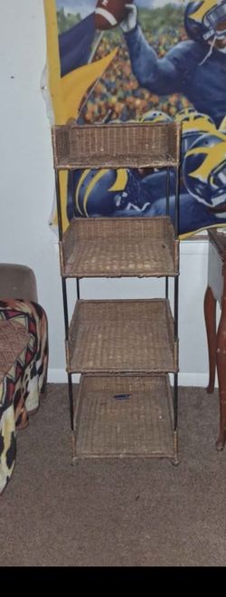 Medal and wicker stand