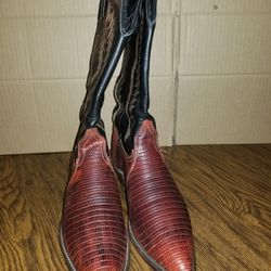 
J. Chrisholm Lizard Boots - Women's