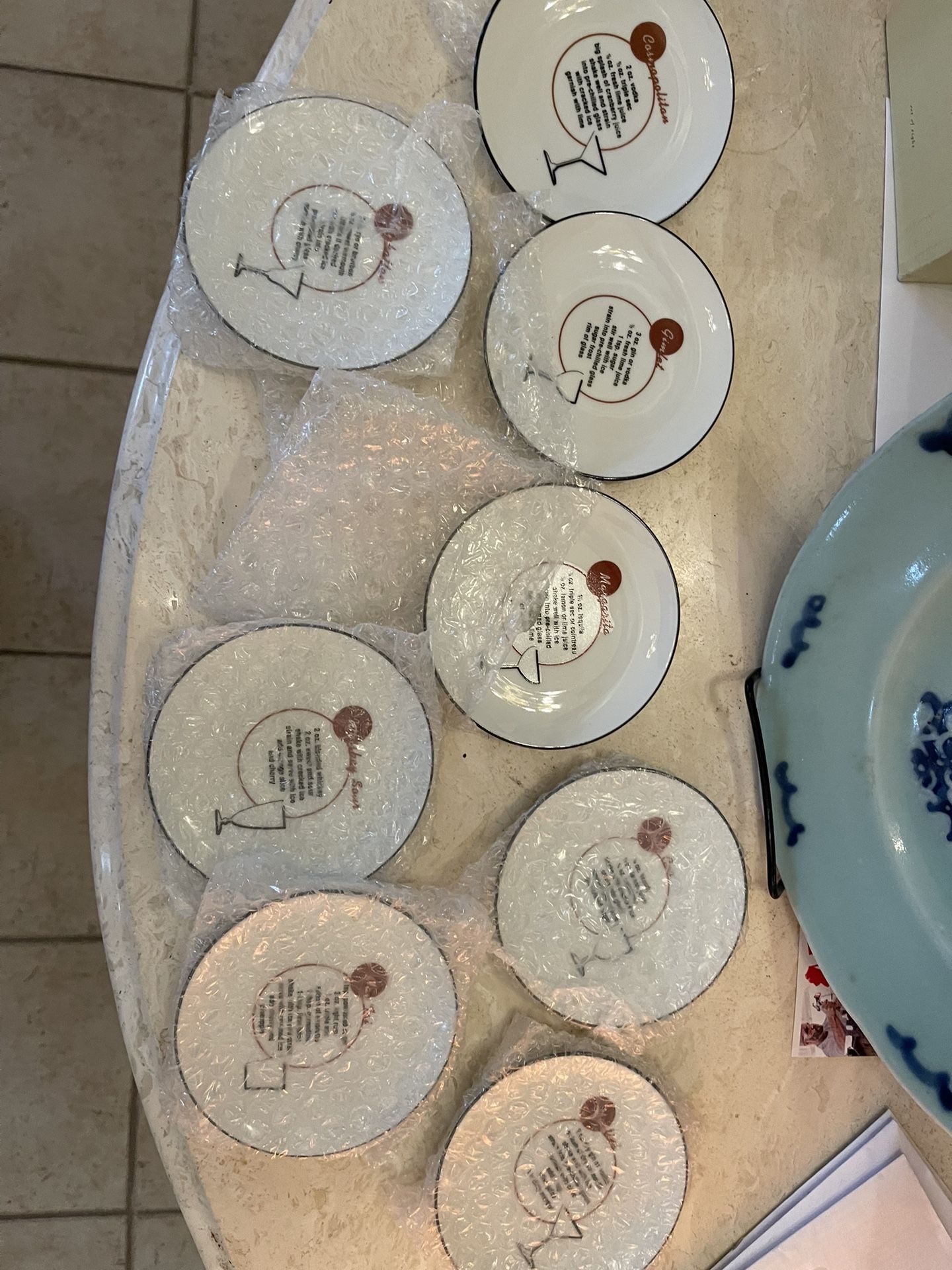 Retro Bar Coaster Pottery Barn$10