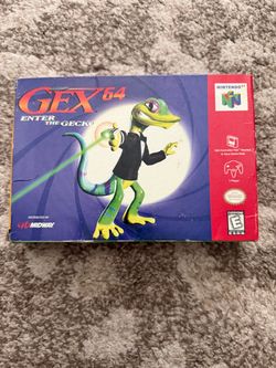 Gex enter the gecko for nintendo 64