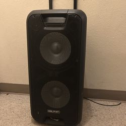 Dolphin Dual 10” Bluetooth Party Speaker (Portable w/ Wheels)