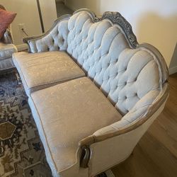 For Sale: Vintage French Provincial Sofa Set – Benns "Fountainebleau Collection"