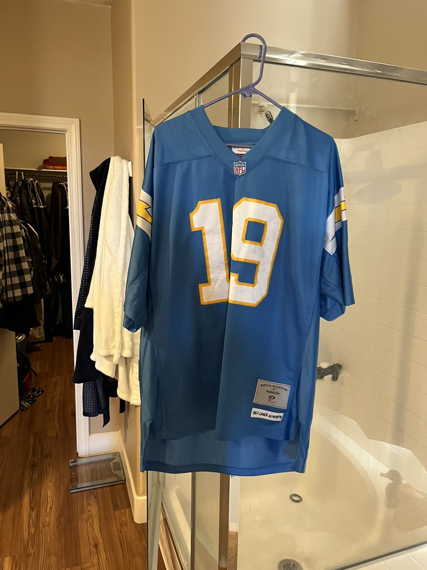 Mitchell & Ness Lance Alworth San Diego Chargers Jersey