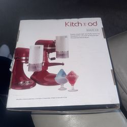 Shave Ice Attachment for Kitchenaid Stand Mixer, Snow Cone Shaved Ice Machine,