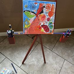 Metal Easel for School Age $60
