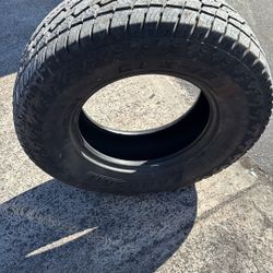 1 Used Tire 285 70 17”