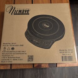 Brand new in box Nuwave induction hot plate cook top