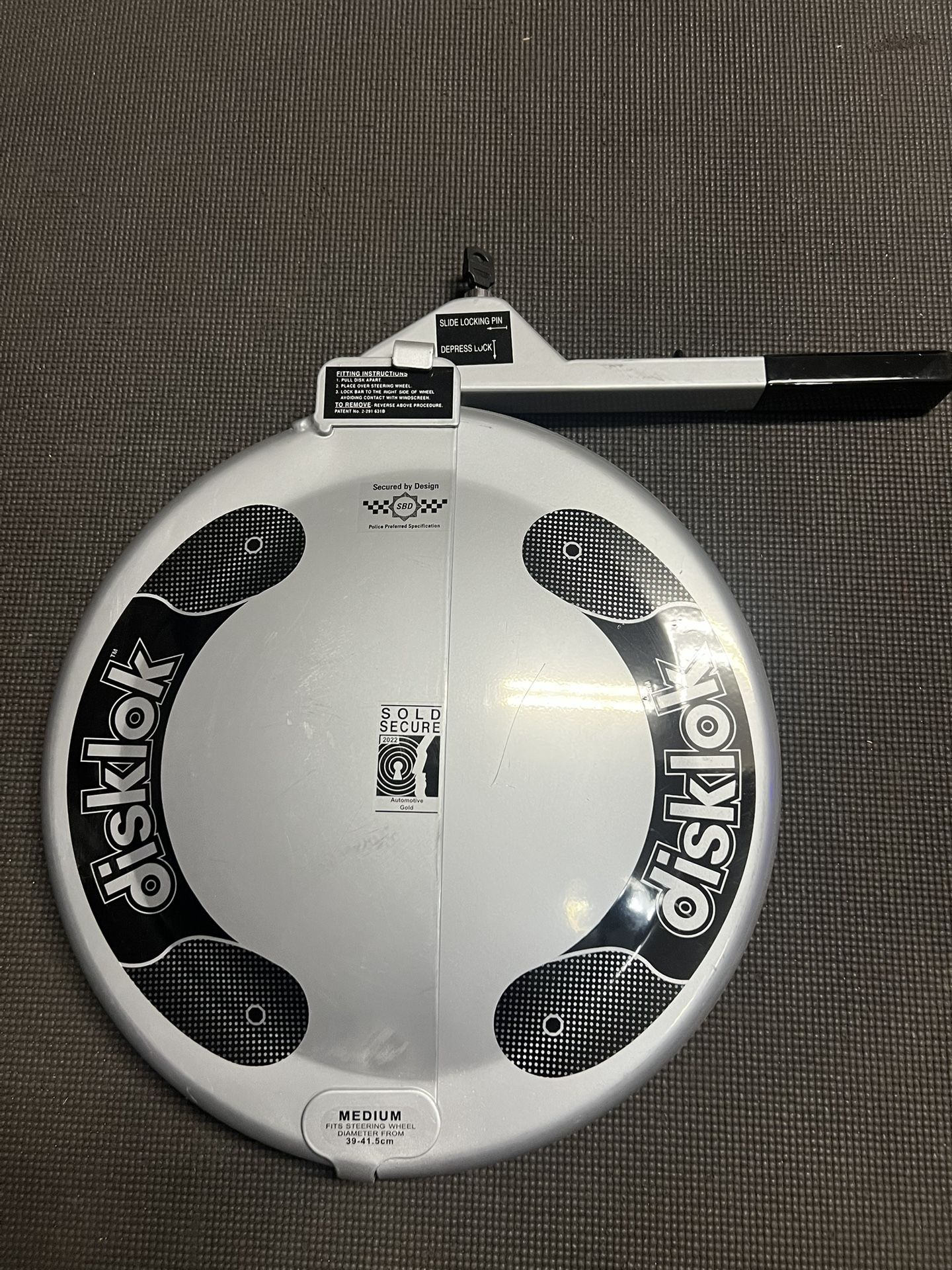 Disklock Heavy Duty Wheel Lock