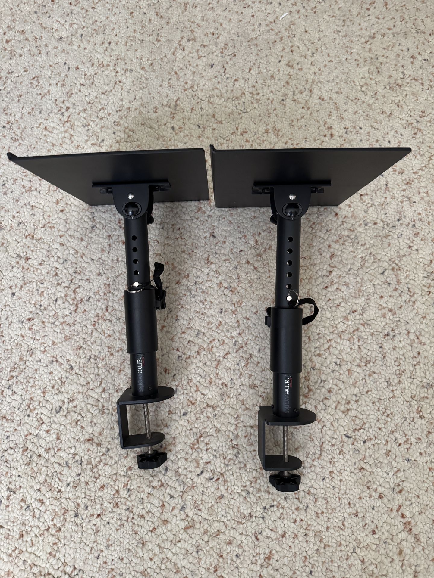 Gator Frameworks Studio Monitor Stands