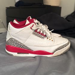 Jordan Retro 3 Cardinal 