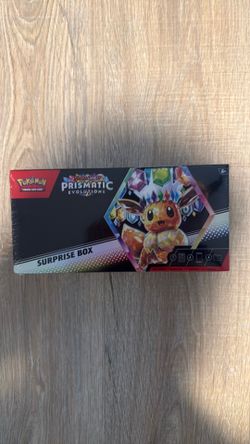 Prismatic Evolutions Surprise Box