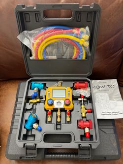VIVOHOME MG-10C Digital Manifold Gauge Set