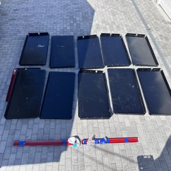 Two Craftsman 5 Tier 48 Inch Steel Shelving Units