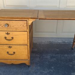 Antique Wood Desk