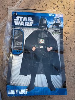 Boys Size M 8 Darth Vader Costume