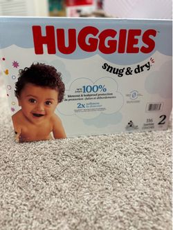 Diapers Huggies size 2 (Unopened)