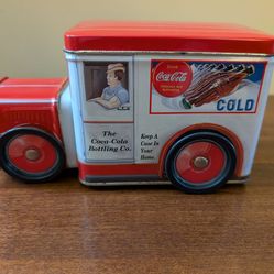 Vintage Coca-Cola Delivery Truck Tin