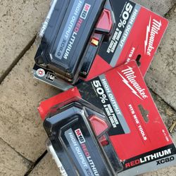 Milwaukee M18 18-Volt Lithium-Ion XC Extended Capacity 5.0 Ah Battery Pack (2-Pack)