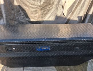 UWS Black Diamond Plate Truck Tool Box
