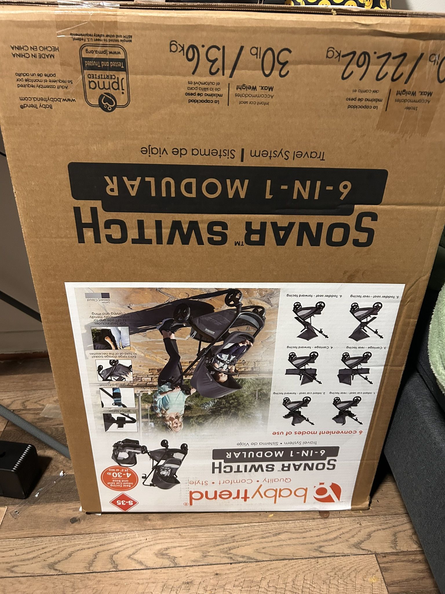 Brand new unopened 6 In 1 Stroller