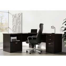 Performance 71"W L-Shaped Corner Desk