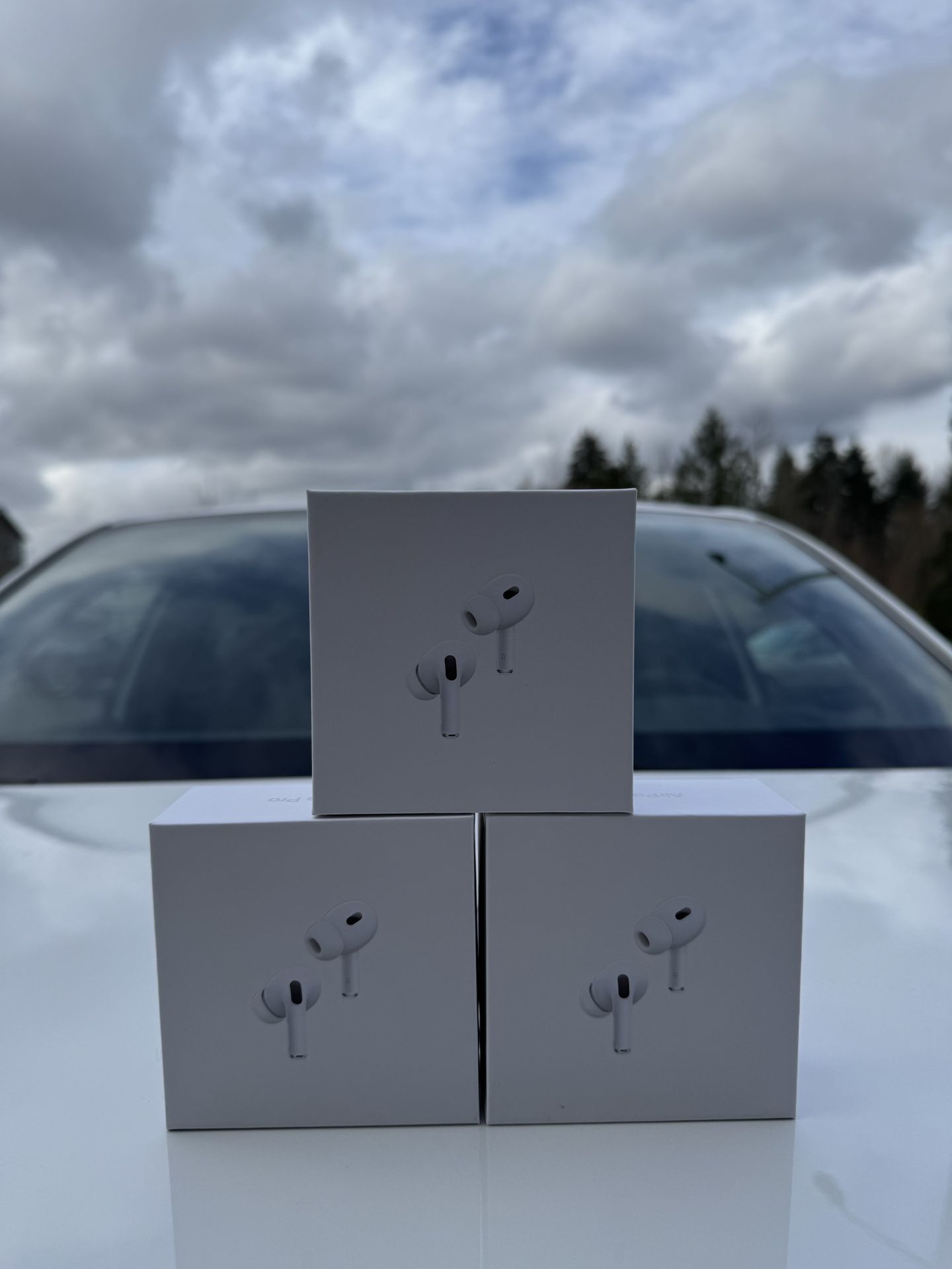 3 Pairs Of Apple AirPods Pro’s 2nd Generation.