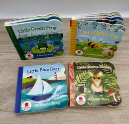 McDonald's Happy Meal Readers 4 Book Set Frog Bee Boat Mouse