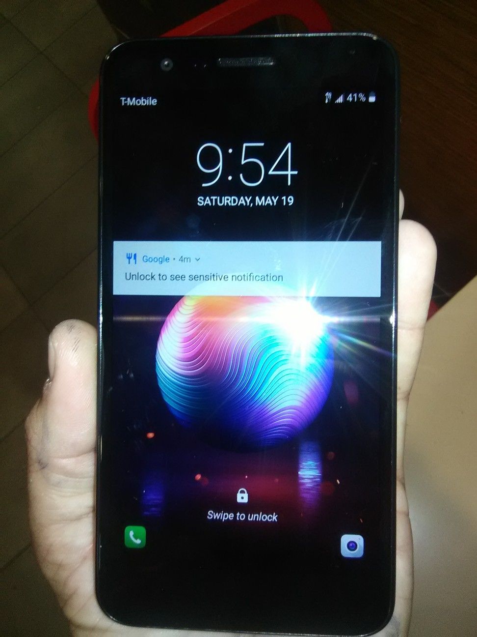 LG k30 T-Mobile cell phone