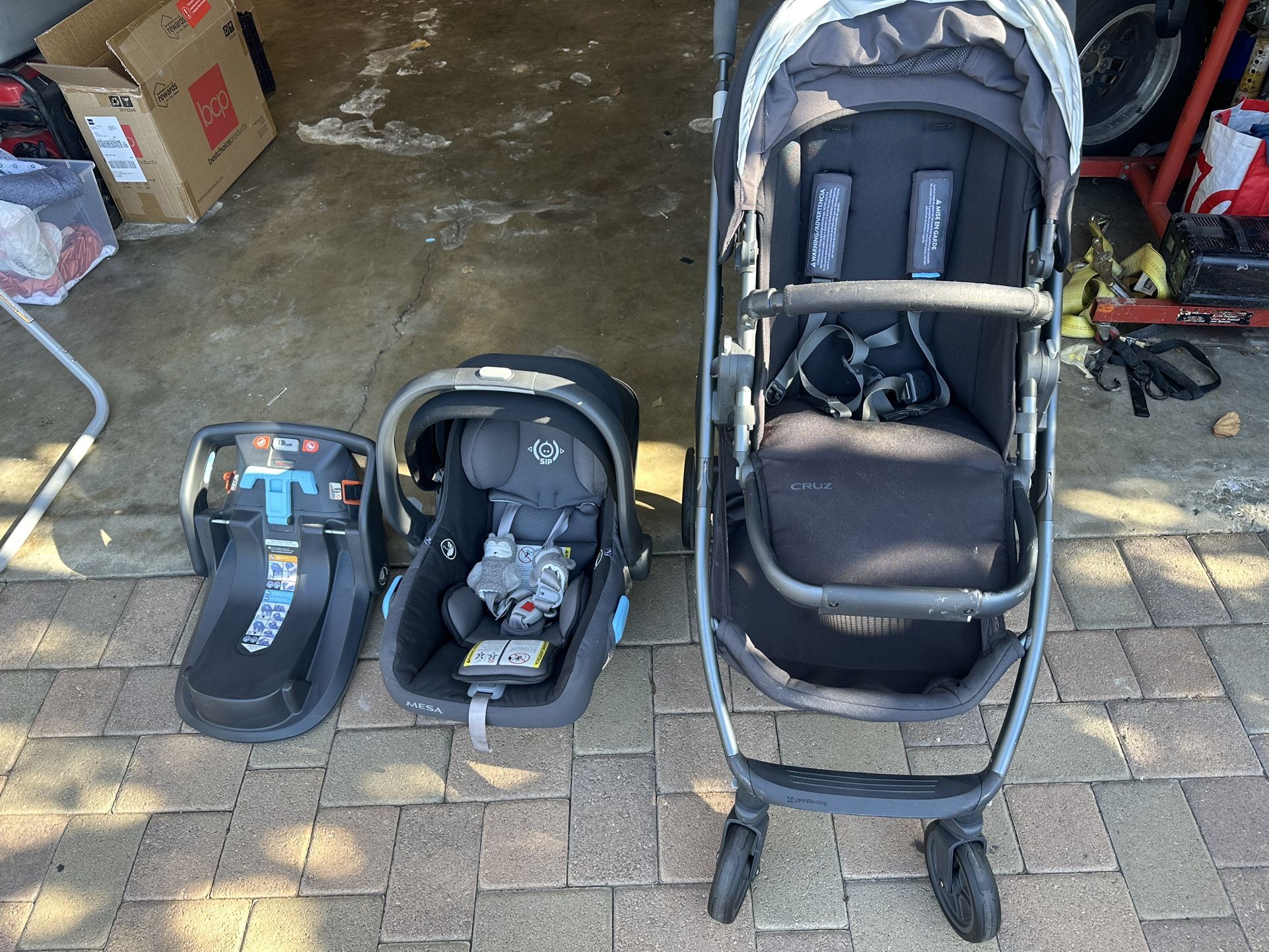 Uppababy Baby Stroller And Car Seat