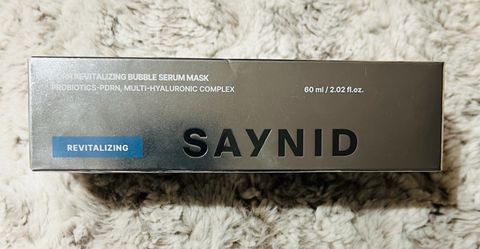 Saynid Revitalizing Bubble Serum Mask