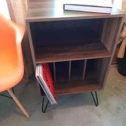 Danish Modern Record Stereo Vinyl Cabinet  Mid Century Modern Stunning