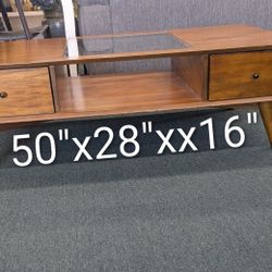 MCM Coffee Table W 4 Drawers (2 on each Side)