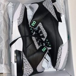 Jordan 3 Green glow 