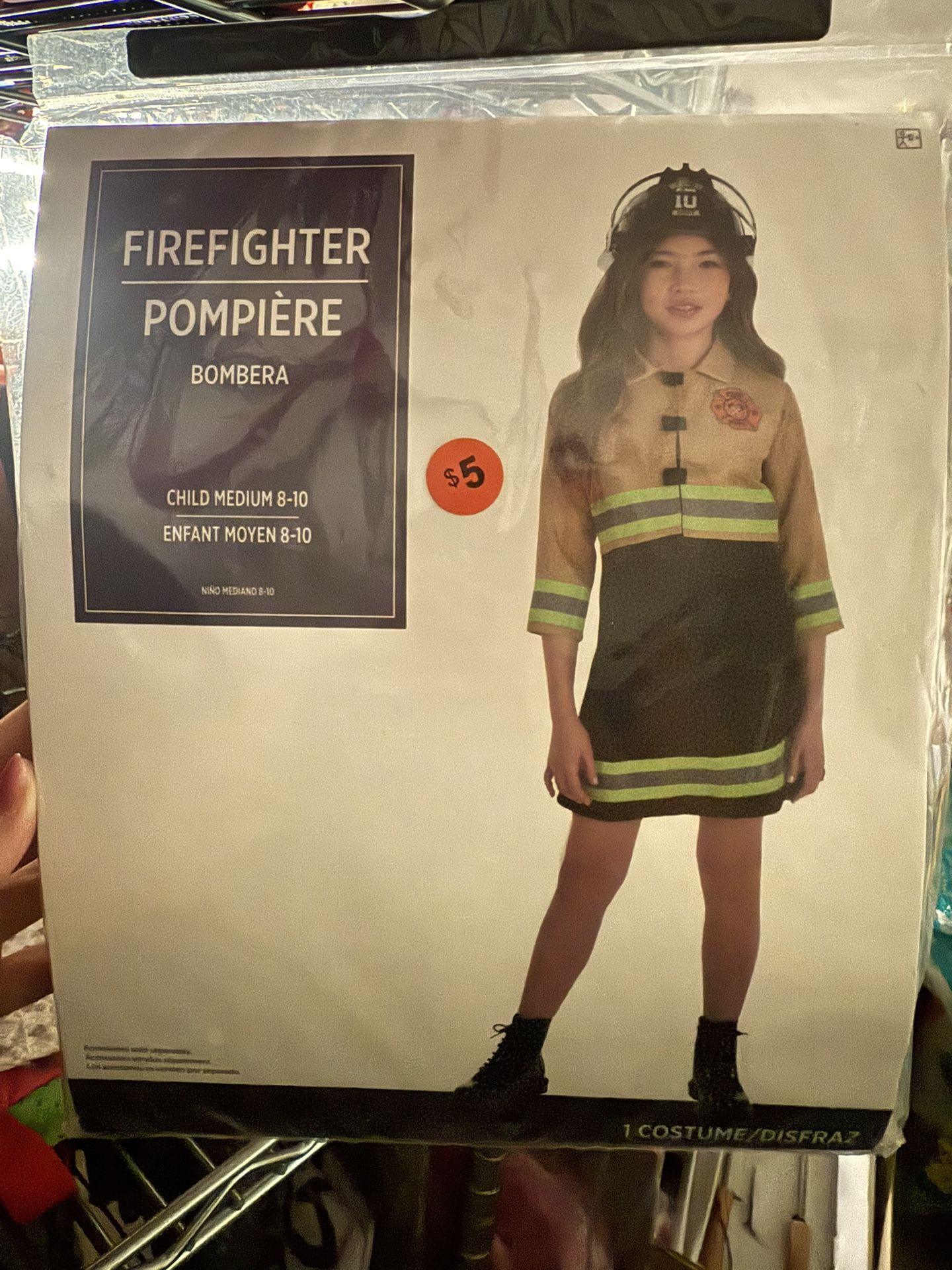 Girls Firefighter Costume
