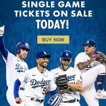 Dodger Ticket Field lever isle Seats 